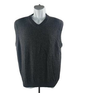 Turnbury V-Neck Sweater Vest L Merino Wool
